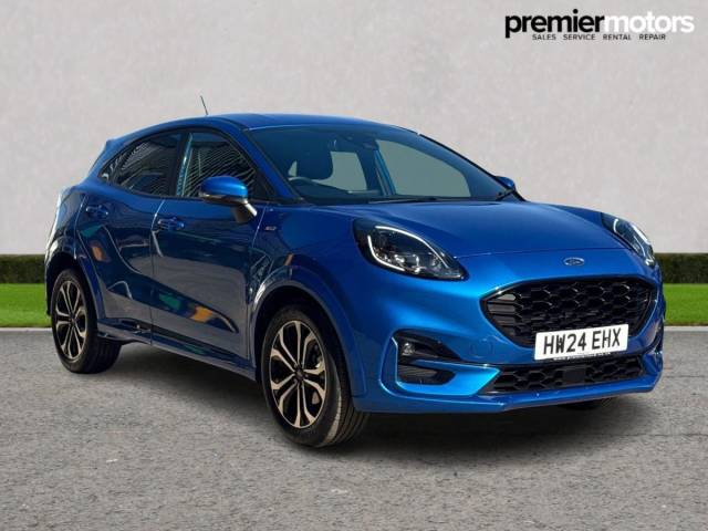 Ford Puma 1.0 EcoBoost Hybrid mHEV ST-Line 5dr DCT Hatchback Petrol BLUE