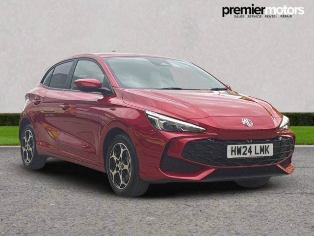 MG MG3 1.5 Hybrid Trophy 5dr Auto Hatchback Petrol/Electric Hybrid RED