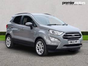 FORD ECOSPORT 2022 (22) at Premier Motors Newport