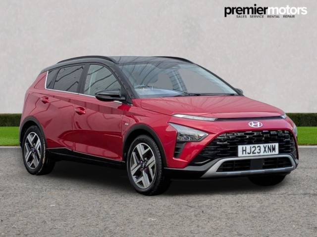 Hyundai BAYON 1.0 TGDi 48V MHEV Ultimate 5dr Hatchback Petrol RED