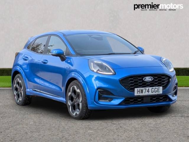 Ford Puma 1.0 EcoBoost Hybrid mHEV ST-Line X 5dr Hatchback Petrol BLUE