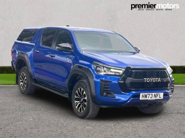Toyota Hilux GR Sport D/Cab Pick Up 2.8 D-4D Auto Light 4X4 Utility Diesel BLUE