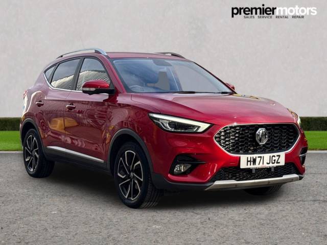 MG MG ZS 1.0T GDi Exclusive 5dr DCT Hatchback Petrol RED