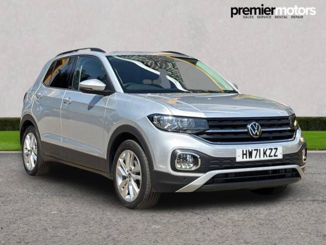 Volkswagen T-cross 1.0 TSI 110 Active 5dr DSG Hatchback Petrol SILVER