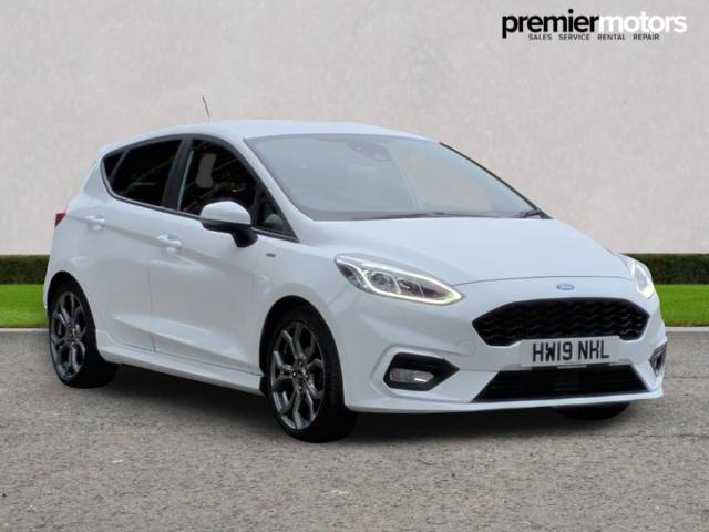 Ford Fiesta 1.0 EcoBoost 140 ST-Line X 5dr Hatchback Petrol WHITE