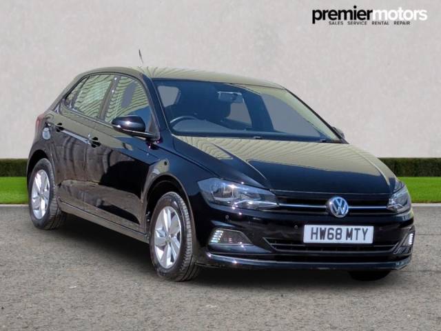 Volkswagen Polo 1.0 TSI 95 SE 5dr Hatchback Petrol BLACK