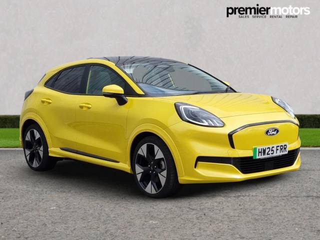 Ford Puma Gen-E 0.0 123kW Premium 43kWh 5dr Auto Hatchback Electric YELLOW