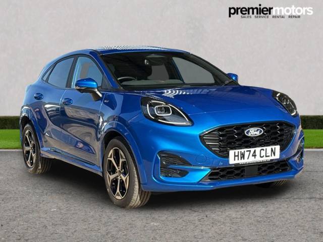 Ford Puma 1.0 EcoBoost Hybrid mHEV ST-Line 5dr Hatchback Petrol BLUE