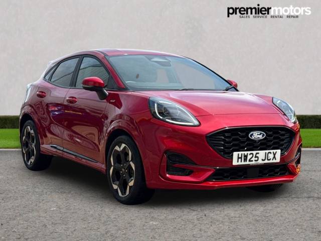 Ford Puma 1.0 EcoBoost Hybrid mHEV ST-Line X 5dr Hatchback Petrol RED