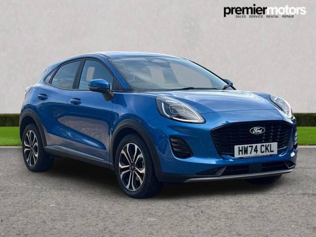Ford Puma 1.0 EcoBoost Hybrid mHEV Titanium 5dr Hatchback Petrol BLUE