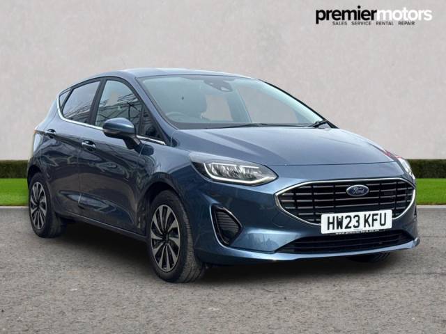 Ford Fiesta 1.0 FIESTA TITANIUM TURBO MHE Hatchback Petrol BLUE