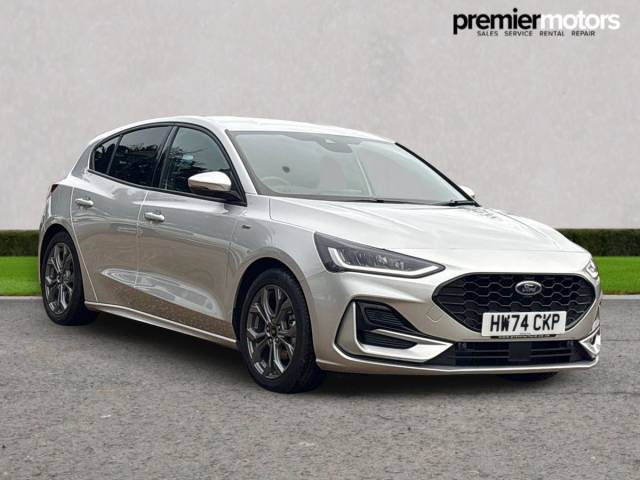 Ford Focus 1.0 EcoBoost Hybrid mHEV ST-Line 5dr Hatchback Petrol SILVER