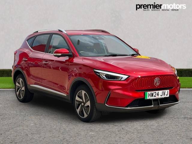 MG MG ZS 0.0 115kW Trophy Connect EV Long Range73kWh 5dr Auto Hatchback Electric RED