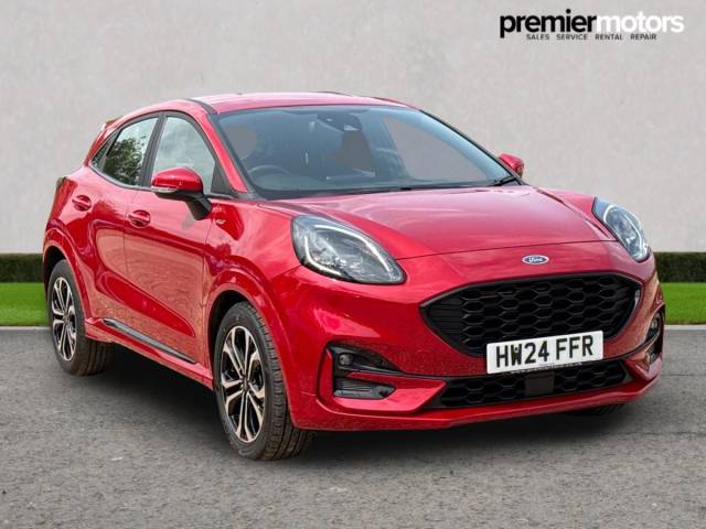 Ford Puma 1.0 EcoBoost Hybrid mHEV ST-Line 5dr DCT Hatchback Petrol RED