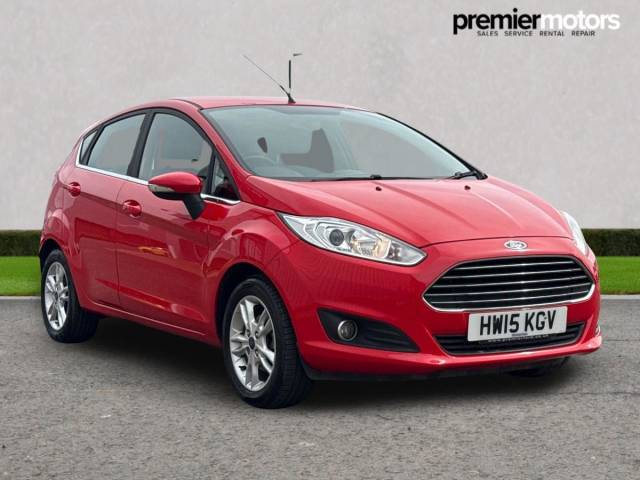 Ford Fiesta 1.25 82 Zetec 5dr Hatchback Petrol RED