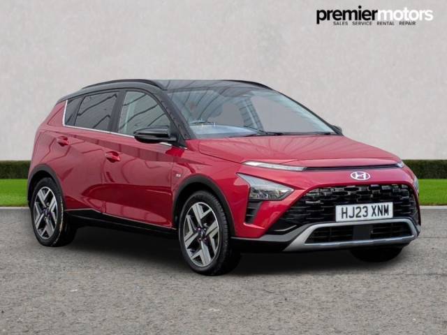Hyundai BAYON 1.0 TGDi 48V MHEV Ultimate 5dr Hatchback Petrol RED