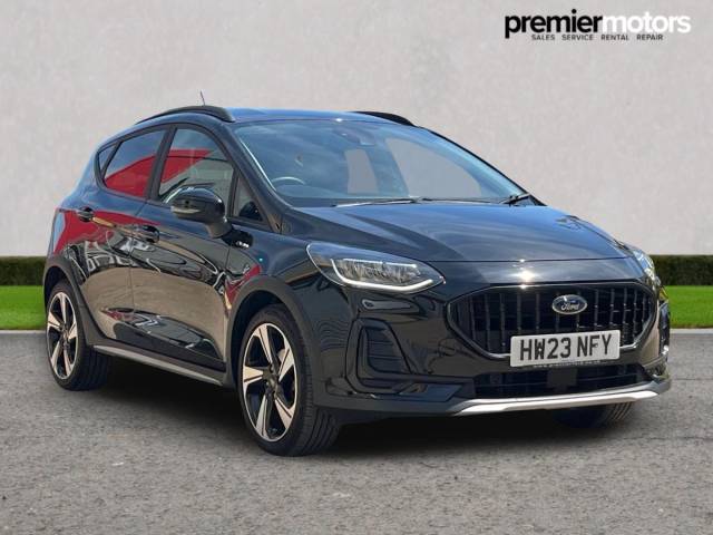 Ford Fiesta 1.0 EcoBoost Active 5dr Hatchback Petrol BLACK