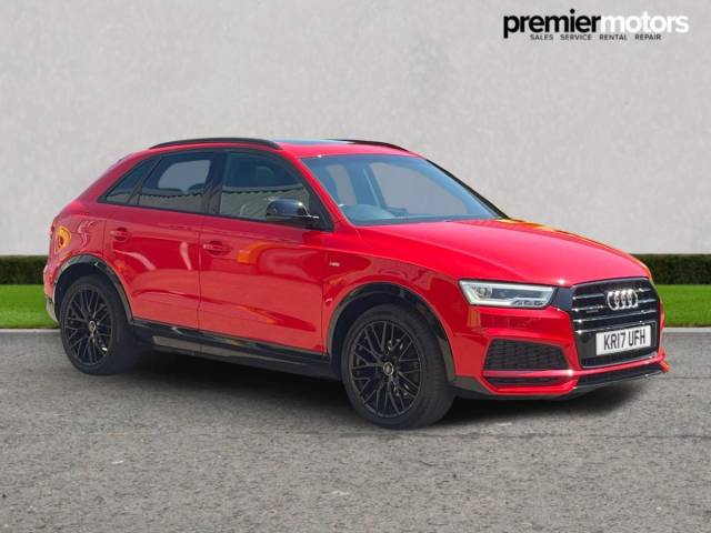 Audi Q3 2.0 TDI [184] Quattro Black Edition 5dr S Tronic Estate Diesel RED