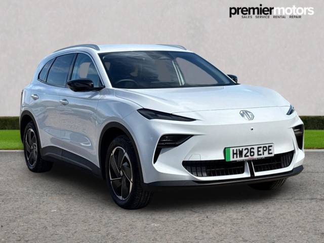 MG MGS5 0.0 170kW Trophy EV Long Range 64kWh 5dr Auto Hatchback Electric WHITE