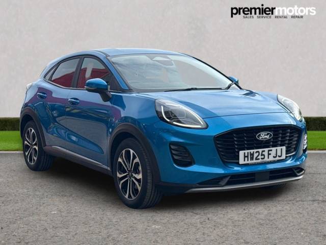 Ford Puma 1.0 EcoBoost Hybrid mHEV Titanium 5dr DCT Hatchback Petrol BLUE