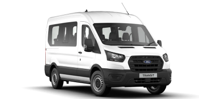 Transit Minibus - Frozen White