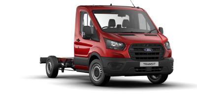 Transit Chassis Cab - Dark Carmine Red