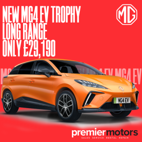 MG MOTOR UK MG4 HATCHBACK at Premier Motors Newport