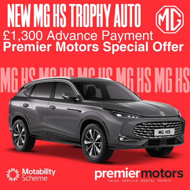 MG MOTOR UK HS Motability Offer