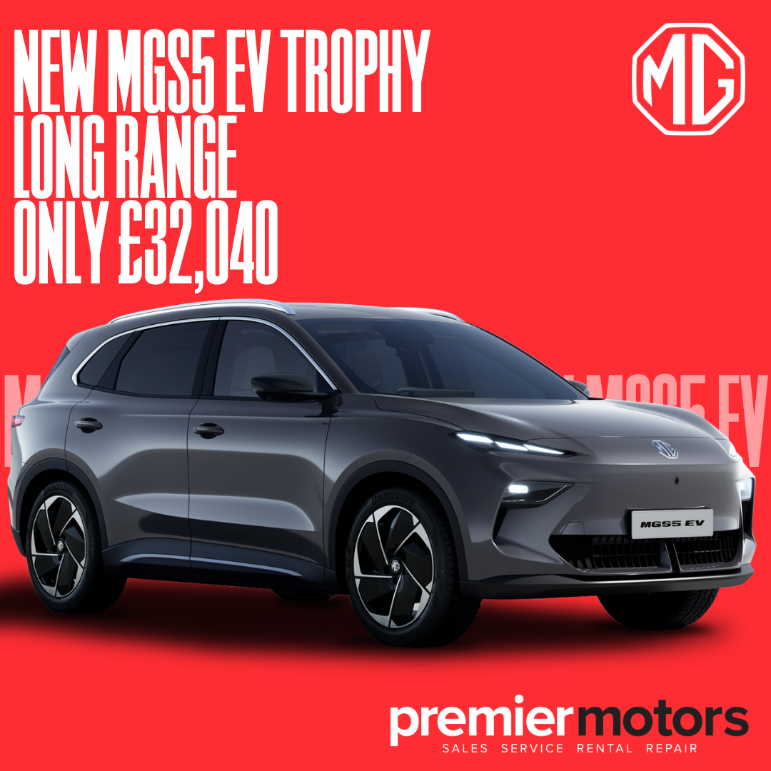 MG MOTOR UK MGS5 170kW Trophy EV Long Range 64kWh 5dr Auto