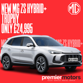 MG MOTOR UK ZS HATCHBACK at Premier Motors Newport