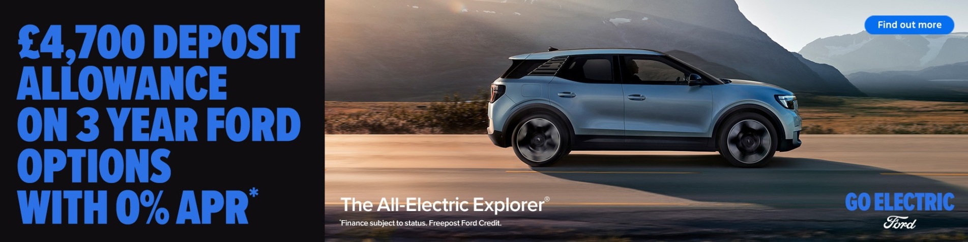 All Electric Explorer Q3