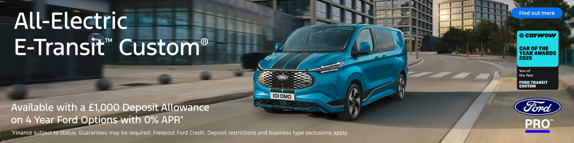 All-Electric E-Transit Custom