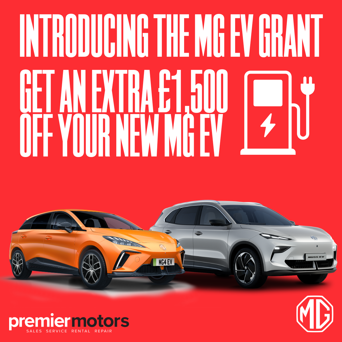 Introducing the MG EV Grant