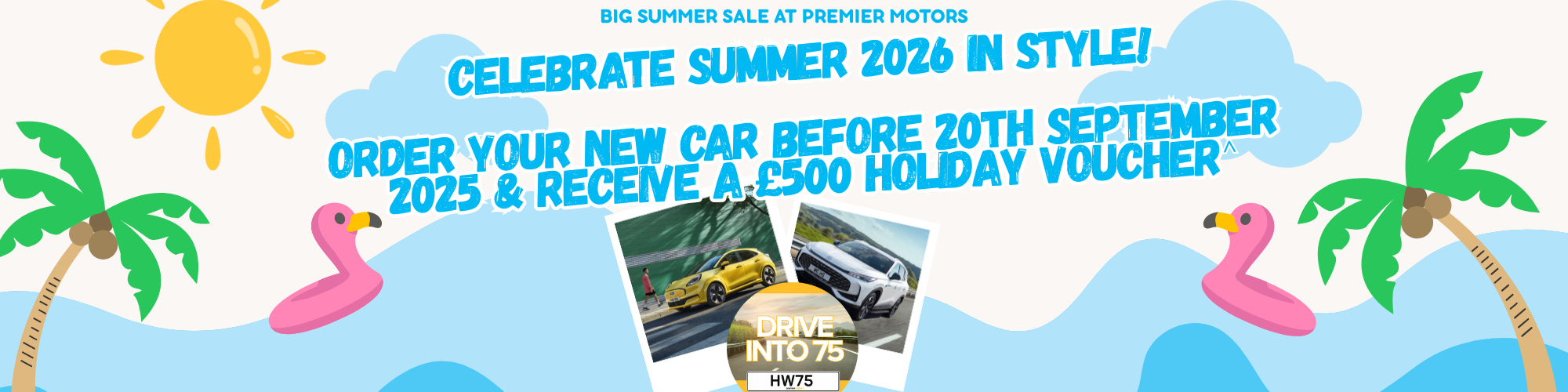 Premier Motors New Car Summer Sale 2025