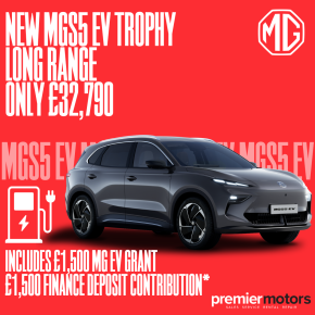 MG MOTOR UK MGS5 ELECTRIC ESTATE at Premier Motors Newport
