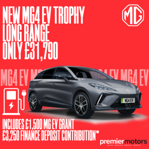 MG MOTOR UK MG4 HATCHBACK at Premier Motors Newport