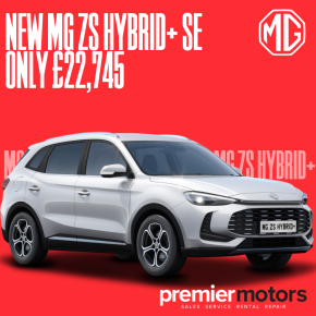 MG MOTOR UK ZS HATCHBACK at Premier Motors Newport