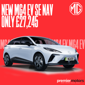 MG MOTOR UK MG4 HATCHBACK at Premier Motors Newport