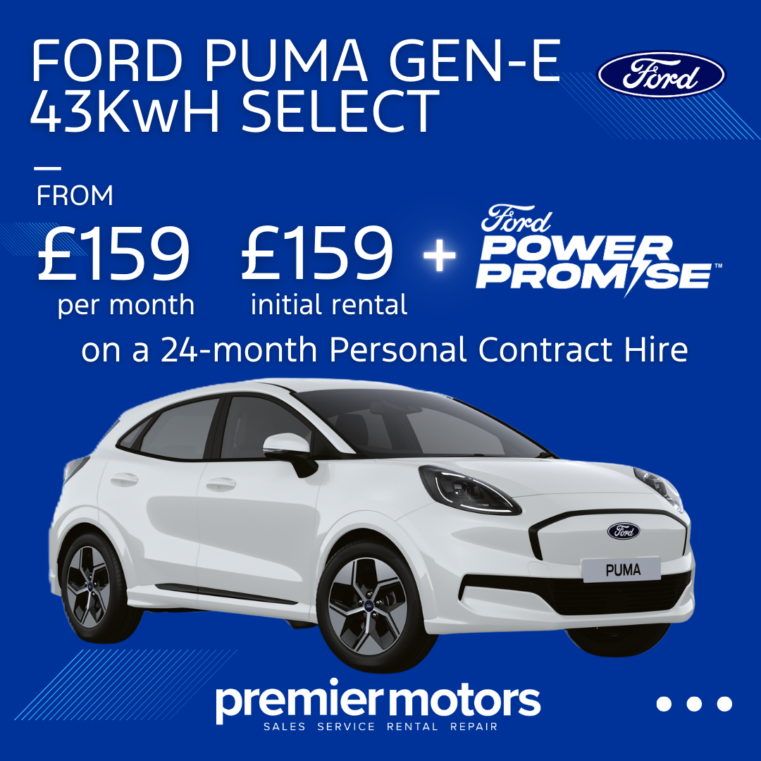 FORD PUMA 123kW Select 43kWh 5dr Auto