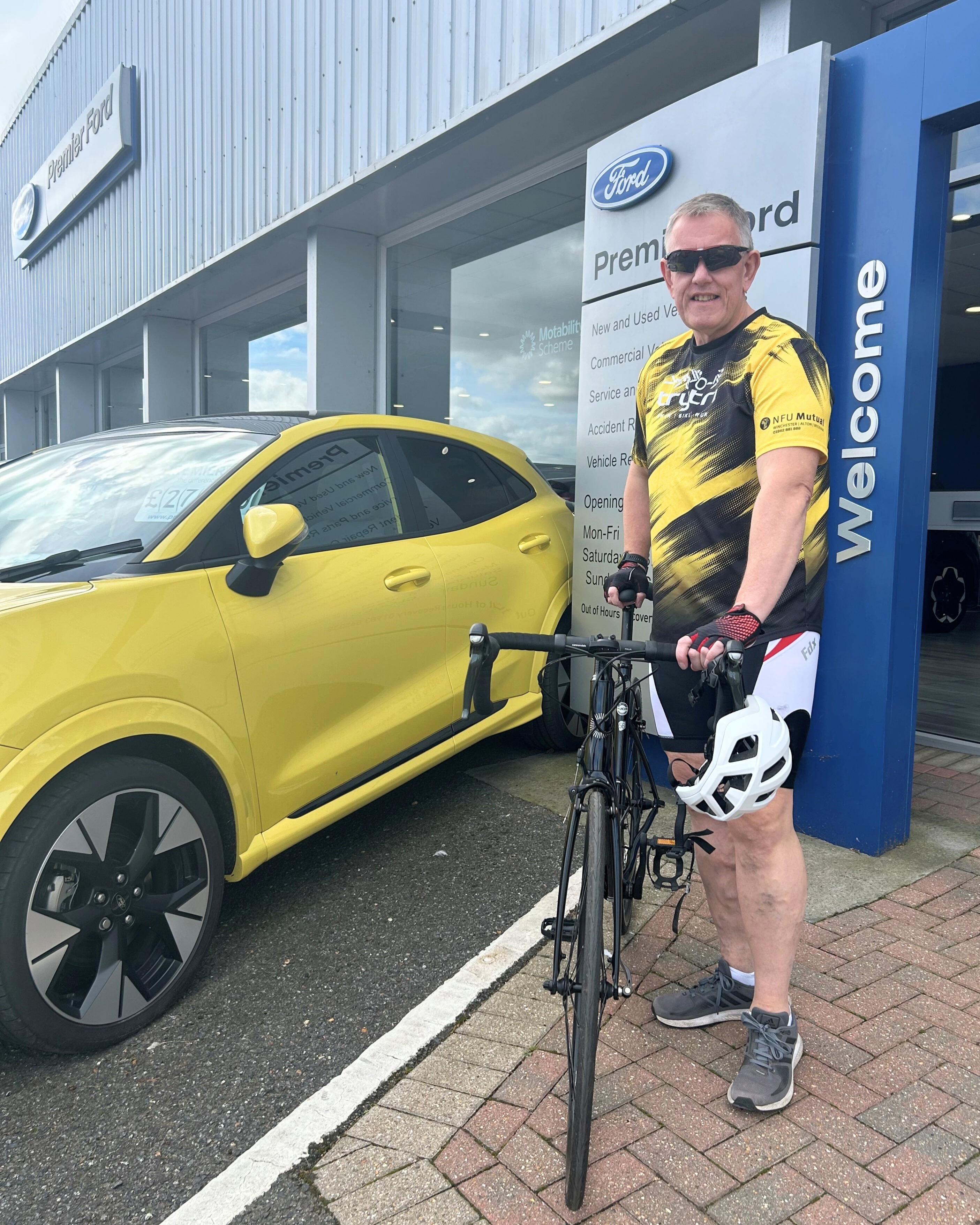 Premier Motors Team Member Takes on London to Paris Charity Ride for Cure Leukaemia