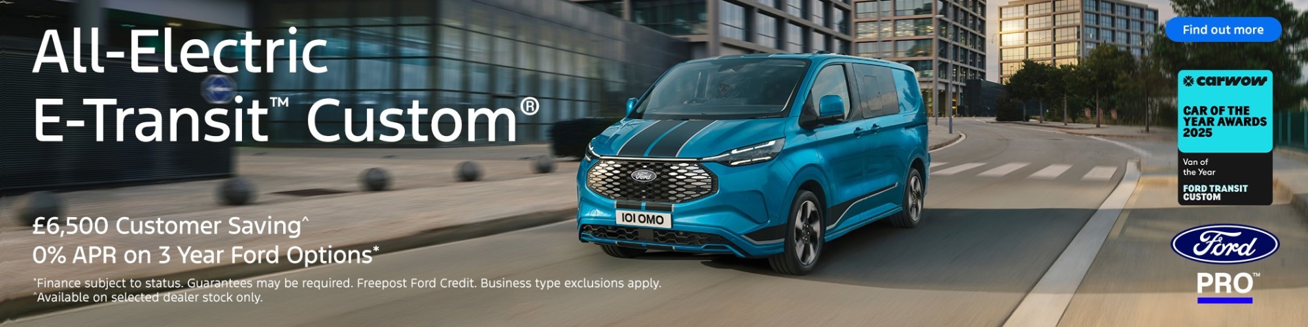 All-Electric E-Transit Custom