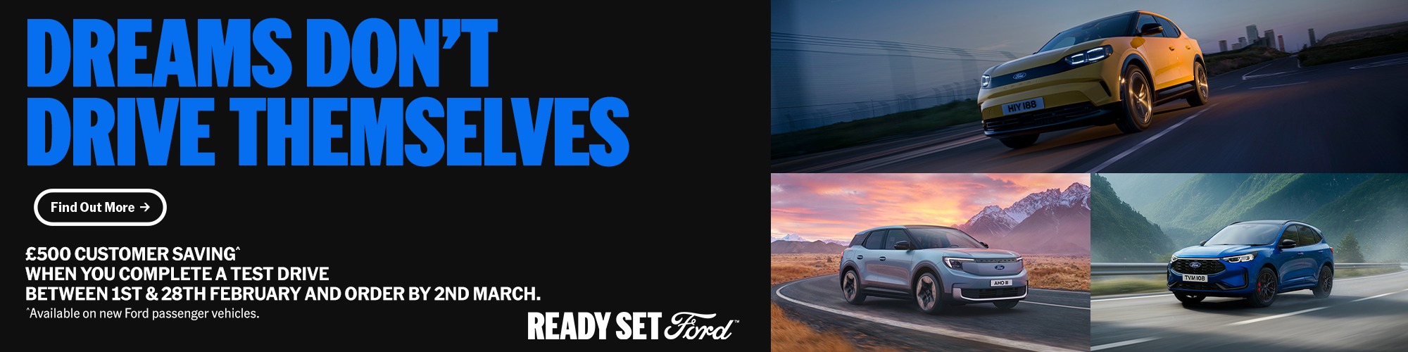 Ford Q1 26 February Test Drive Campaign