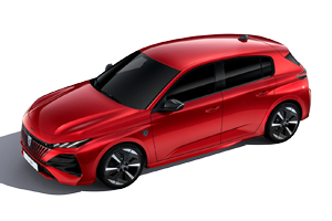 New Peugeot E-308 - ELIXIR RED