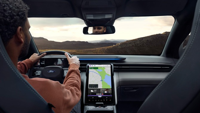 All-Electric Ford Explorer - Interior