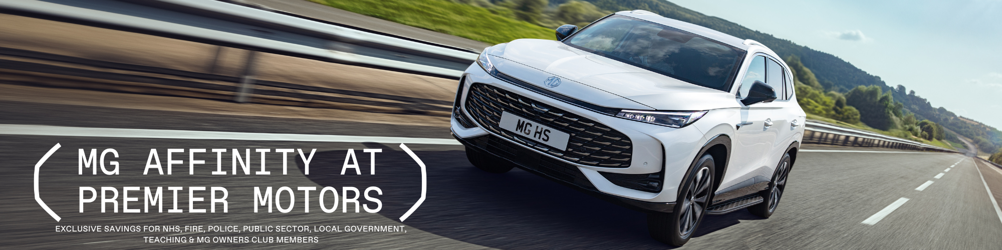 MG Affinity Offers at Premier Motors