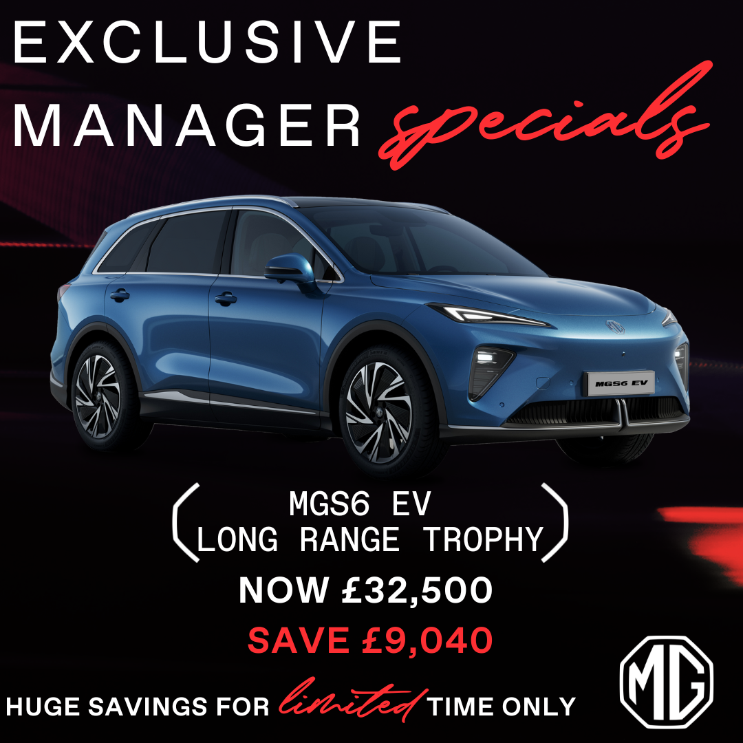 MG MOTOR UK MGS6 180kW Trophy EV Long Range 77kWh 5dr Auto