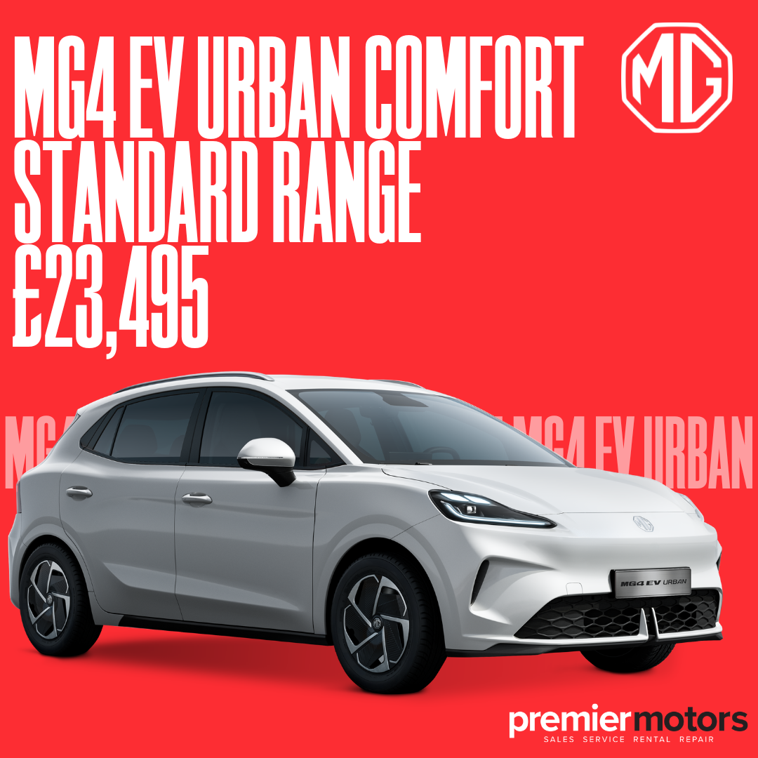 MG MOTOR UK MG4 URBAN 110kW Comfort Standard Range 43kWh 5dr Auto