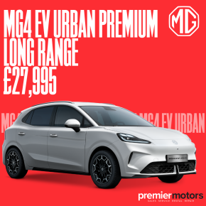 MG MOTOR UK MG4 URBAN HATCHBACK at Premier Motors Newport