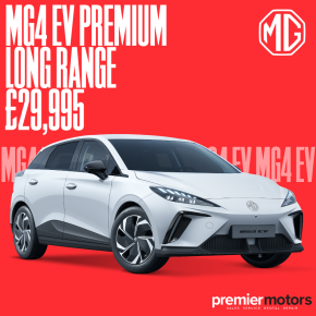 MG MOTOR UK MG4 HATCHBACK at Premier Motors Newport