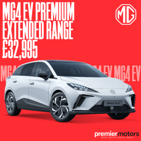 MG MOTOR UK MG4 HATCHBACK at Premier Motors Newport